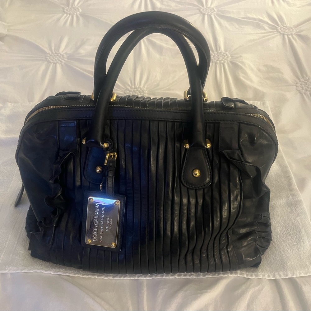 Authentic Dolce & Gabbana leather bag